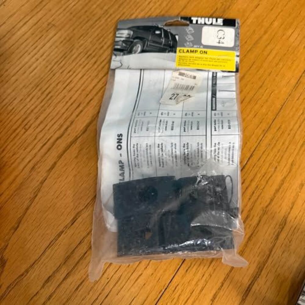 Thule C34 Factory Rack Clamp On Adapter Kit NOS